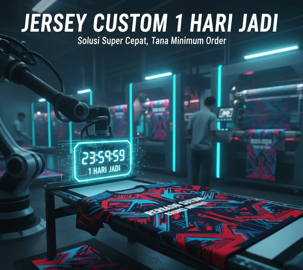 jersey custom 1 hari jadi