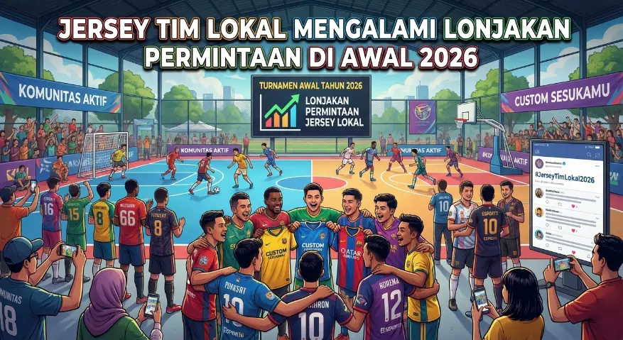 Jersey Tim Lokal Mengalami Lonjakan Permintaan di Awal 2026